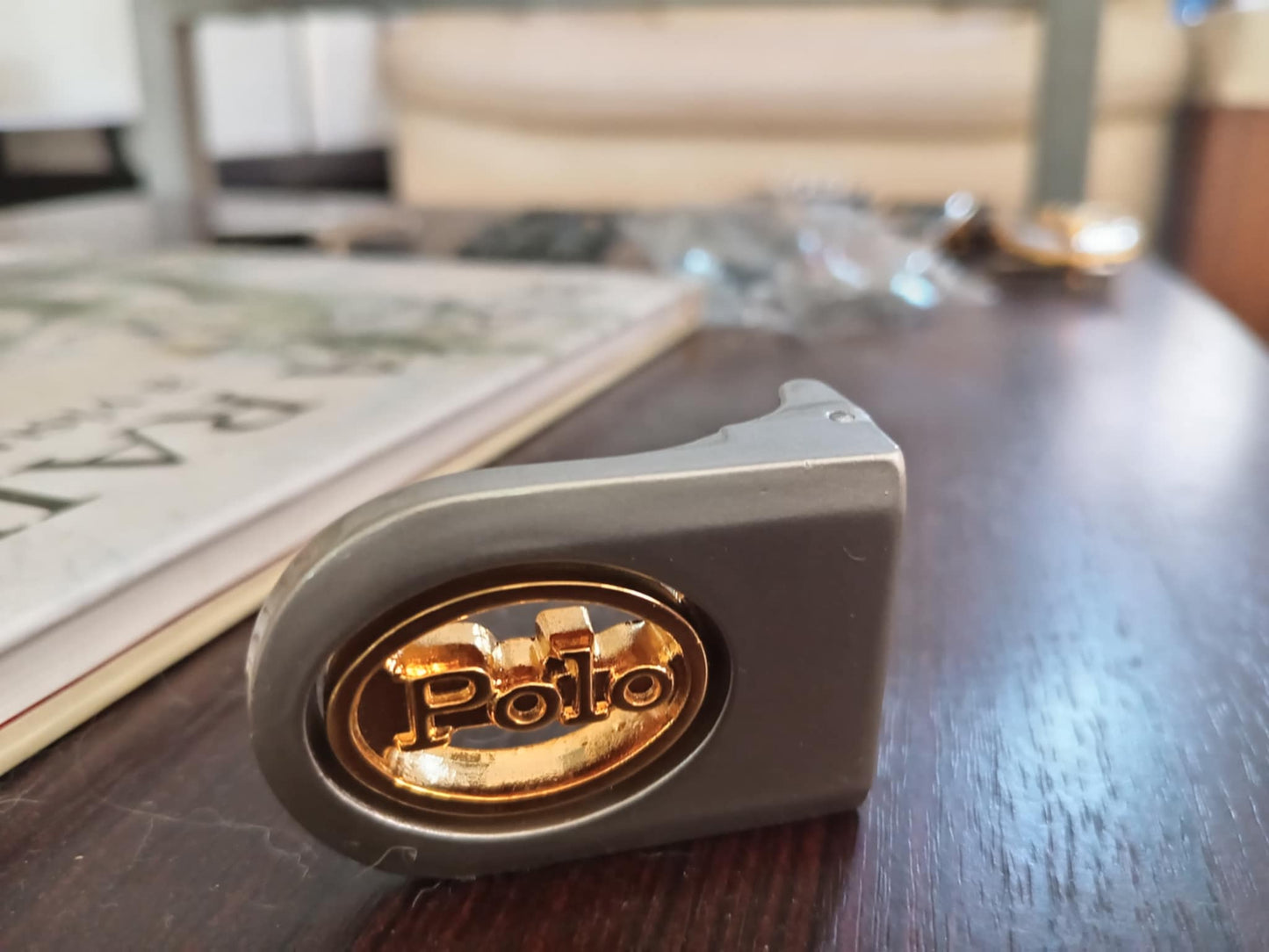 Polo Gold-Tone Auto-Lock Belt Buckle – Premium Finish