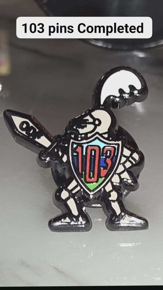 103 SIGNAL SQUADRON – HARD ENAMEL PIN (ODF EDITION) ⚔️